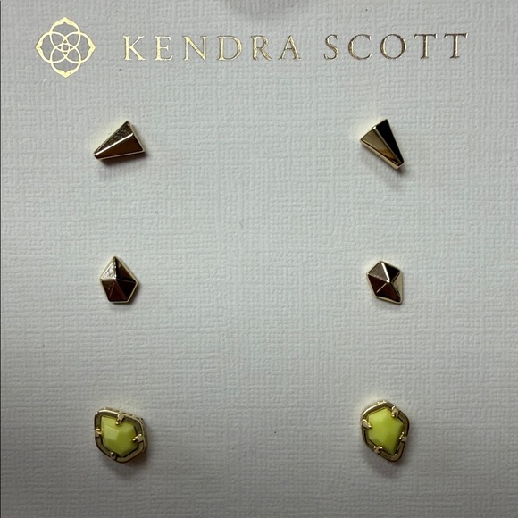 Kendra Scott Jewelry - NWT Kendra Scott Earrings 3 pack sold out online